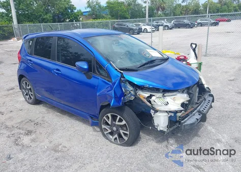 2015 Nissan Versa Note Sr из США, поврежденный, VIN 3N1CE2CP4FL448307